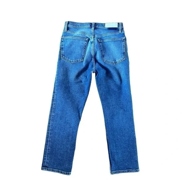 Re/Done 90’s High Rise Extra Crop Jeans - Picture 4 of 11